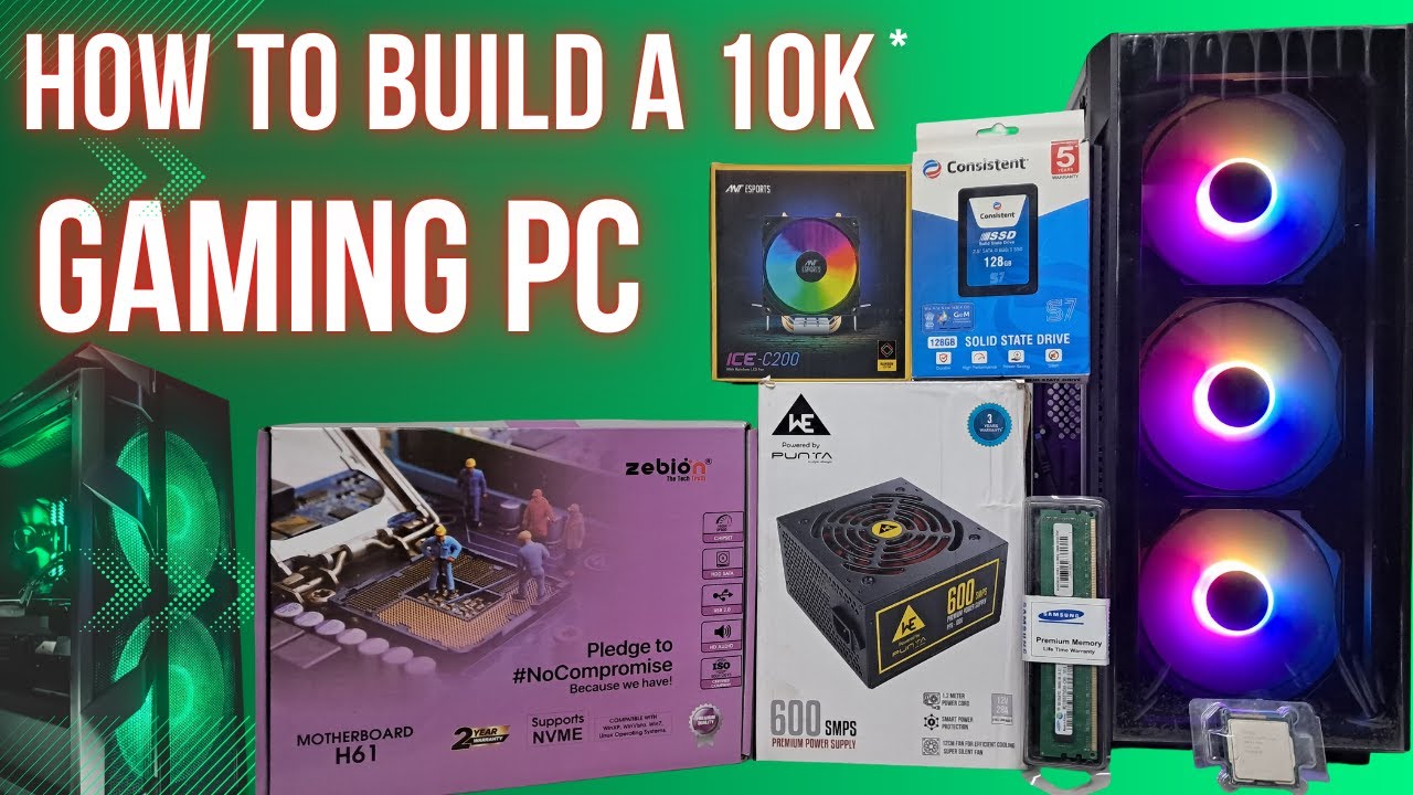 Cheapest Gaming PC Build | 10k Budget में Maximum Performance कैसे पाएं ...