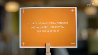 Bröllopsfotografierna är jättedåliga - slipper vi betala? - Plus