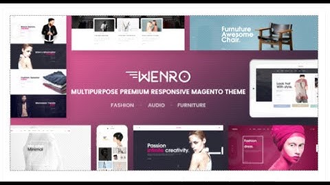 Wenro - Multipurpose Responsive Magento 2 Theme  Download