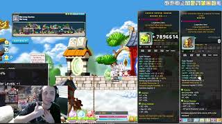 MAPLESTORY GMS MAKING ONE OF MY BEST PITCH BOSS ITEMS YET! BCUBES/FLAMES/NEW V SCROLLS!  + UPDATE