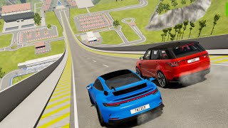 Big Ramp Jumps With Expensive Cars - Beamng Drive Crashes Destructionnation