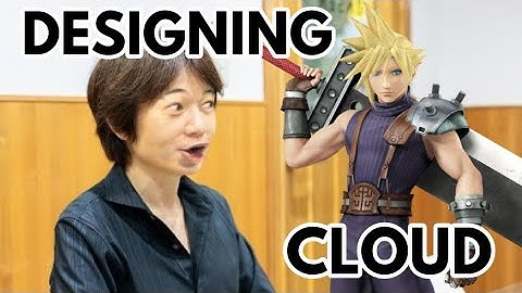 Sakurai when designing Cloud in Smash 4