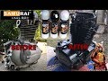 Motorcycle Engine Repainting using 2K technology of SAMURAI PAINT