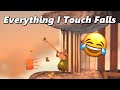 Getting over it but everything i touch falls  modded getting over it with bennett foddy