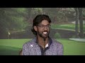 Akshay Bhatia Returns To Augusta National | The Masters