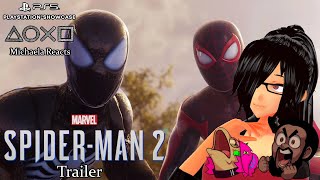 『Michaela Reacts』Spiderman 2 Trailer - Playstation Showcase 2023
