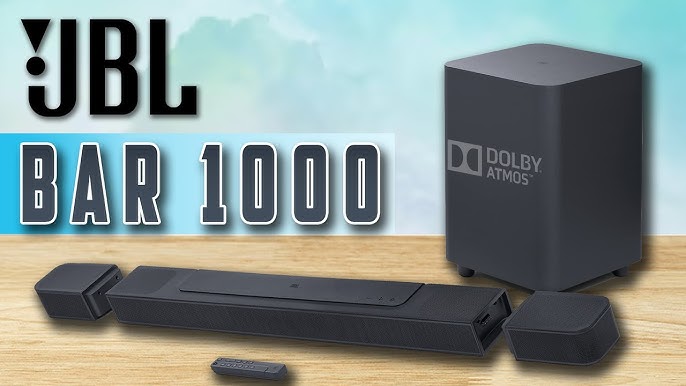 JBL Bar 1000 - Dolby Atmos Soundbar