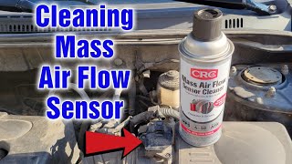 How To Use CRC Mass Air Flow Sensor Cleaner (DO NOT Use On Karman Vortex Air Flow Sensor)