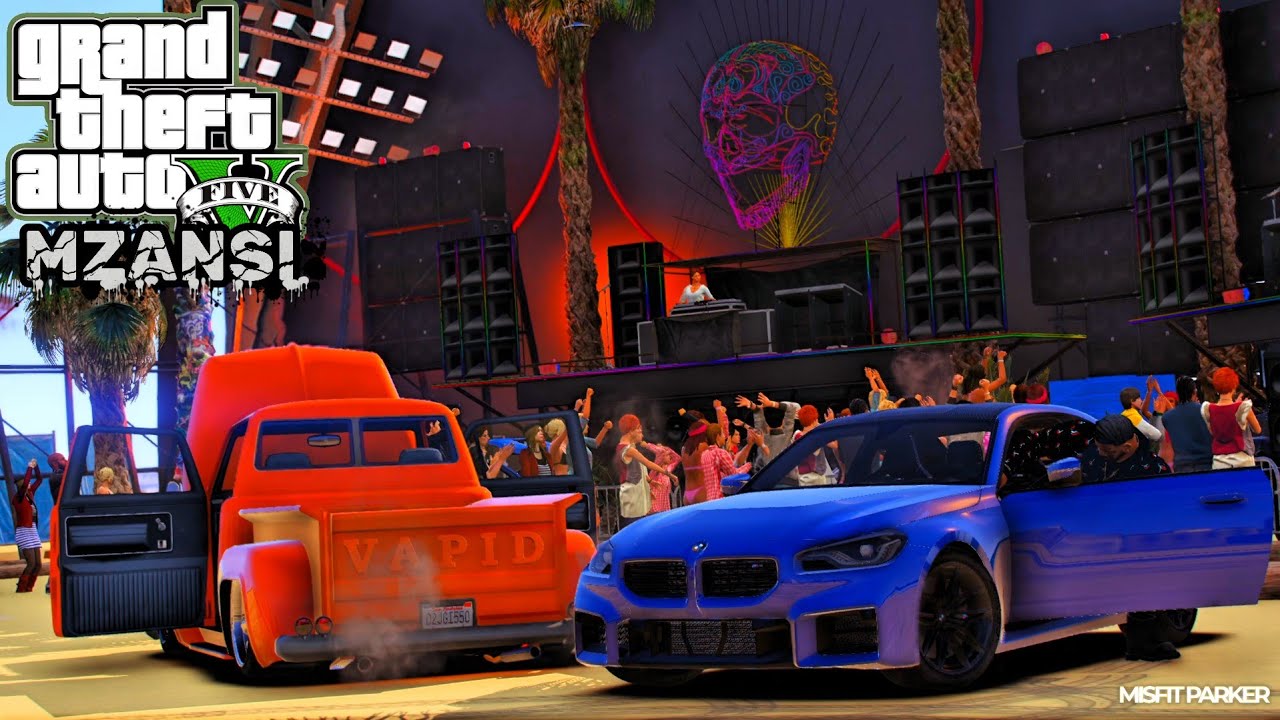 GTA Mzansi | Новогодняя вечеринка на BMW M2 2023 года | The Kasi Playboy, эпизод 117 | Моды для G...