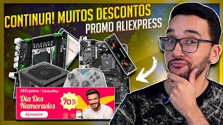 LIVE! Ainda tem ISENÇÃO! Continua a PROMOÇÃO Choice Namorados AliExpress! Cupons e Descontos