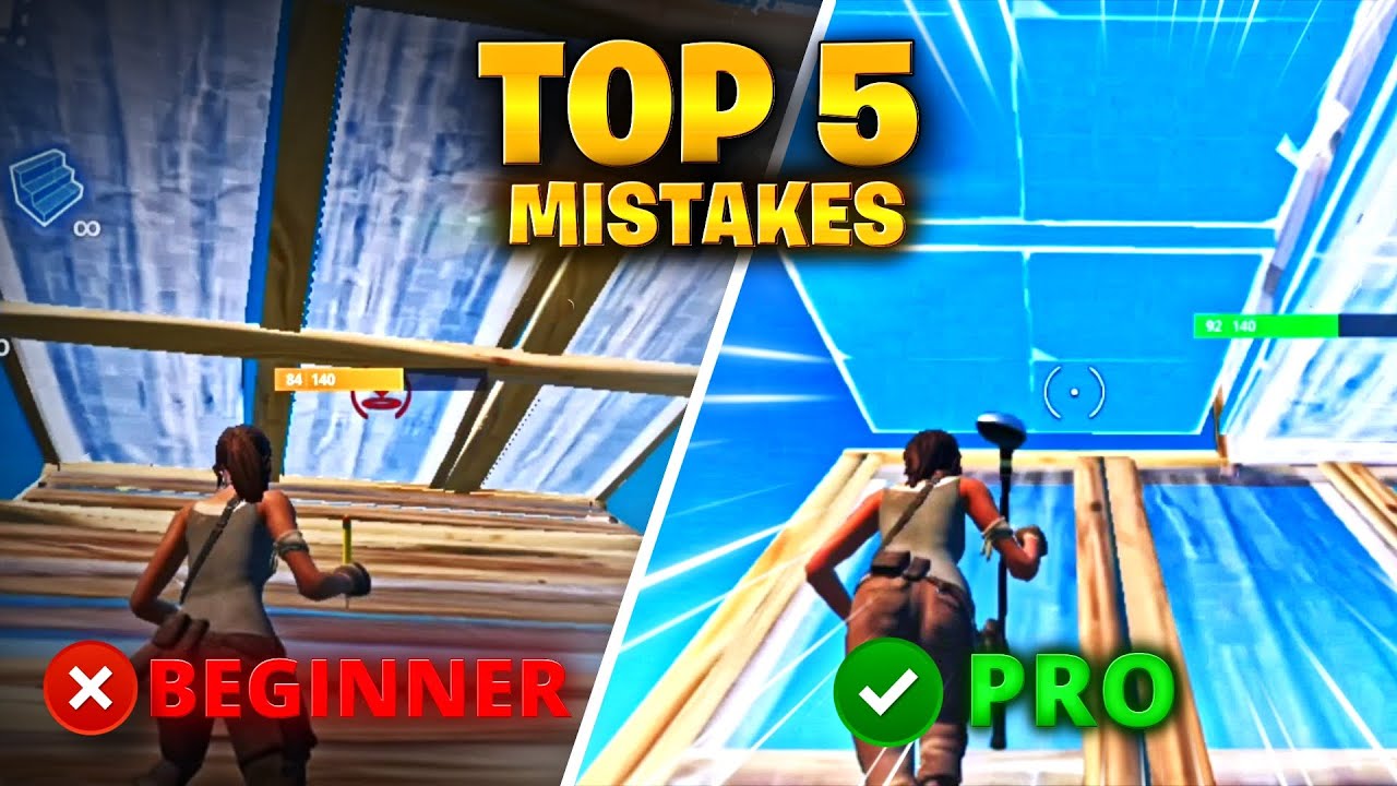 5 ошибок, которые вы совершаете в Fortnite Mobile (и как их исправить!)