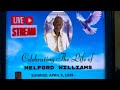 Thanksgivng service for the late melford williams