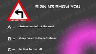 Sign N3 show you | K53 Learners License Test Questions and Answers South Africa screenshot 4