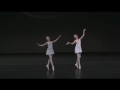 Katia Almayeva, 12 and Gillian Fitz, 11 perform Ocean and Pearls