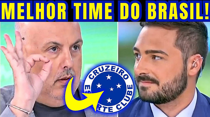 JORNALISTA DE PORTUGAL DIZ QUE O CRUZEIRO É O MELHOR TIME DO BRASIL "O MELHOR TIME DO BRASIL NÃO..."