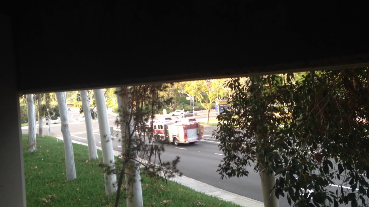 OCFA Engine 4 Responding