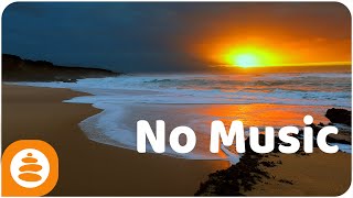 Sunset Ocean Nature sounds, Meditation sounds, Ocean Sunset, 4k - 0098