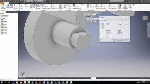 Tutorial: Designing The Lego Man Connector Piece With Autodesk Inventor