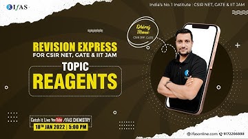 Revision of Organic Reagents for CSIR NET with Previous Year Questions