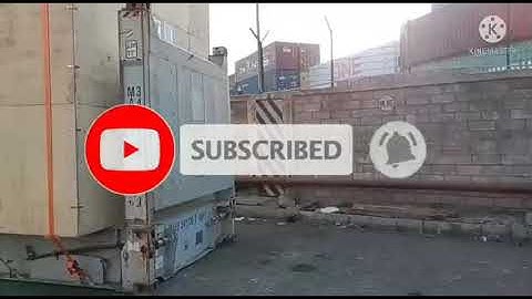 Flat Rack - Container inspection // Mundra