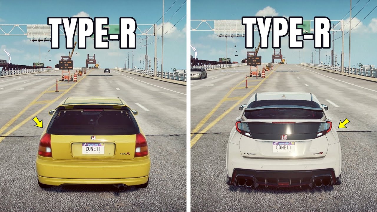 NFS Heat 2000 CIVIC TYPER VS 2015 CIVIC TYPER (WHICH IS FASTEST