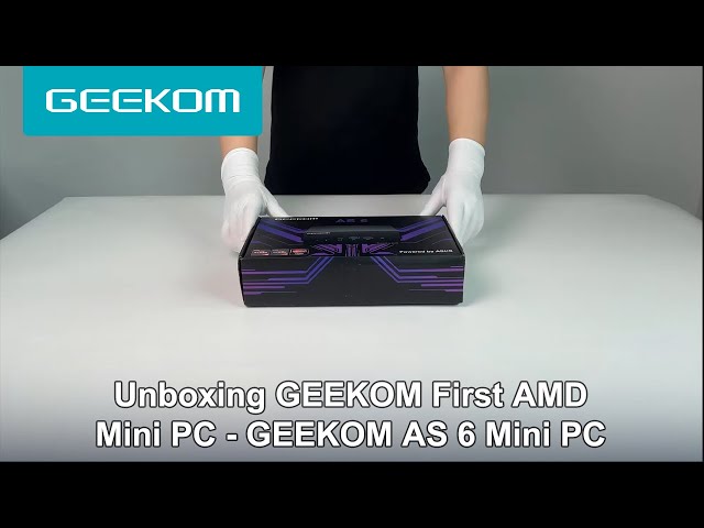Unboxing GEEKOM First AMD Mini PC - GEEKOM AS 6 Mini PC 