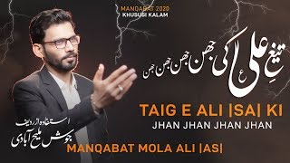 Tegh e Ali Ki Jhan Jhan Jhan Jhan | Mir Sajjad Mir | New Manqabat 2020 | Manqabat Zulfeqar