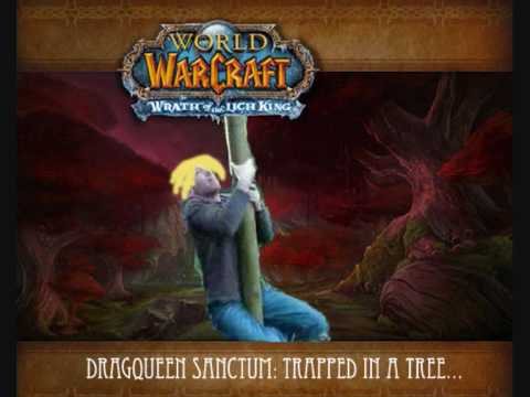 Ruby sanctum Xerestrasza trapped in a tree!