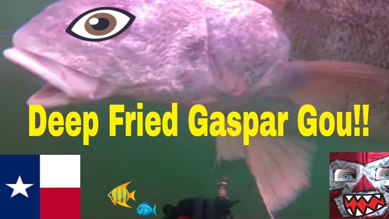 Deep Fried Gaspar Gou/Freshwater Drum🎣 