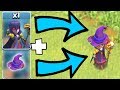 Put the HAT on the WITCH!! "Clash Of Clans" SUPER POWERFUL!?!