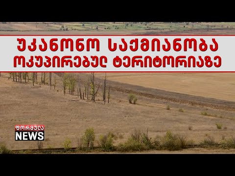 საოკუპაციო ქმედება ავტობანიდან 300 მეტრში - ოკუპანტები სოფელ ყარაფილასთან დილიდან გამოჩნდნენ