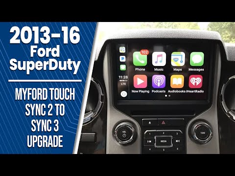 2013-2016 Ford F250 F350 SuperDuty MyFord Touch Sync 2 to Sync 3 Upgrade! Easy Plug & Play Install!
