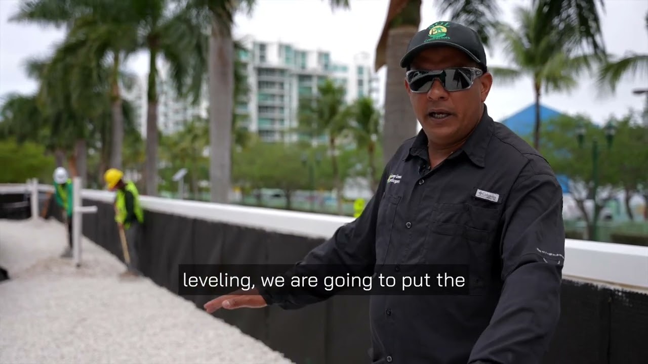 Waterproofing in Progress | Sunny Greens – Full Landscape Service | Florida