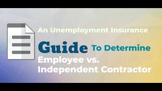 A Guide to Determine Employee vs. Independent Contractor