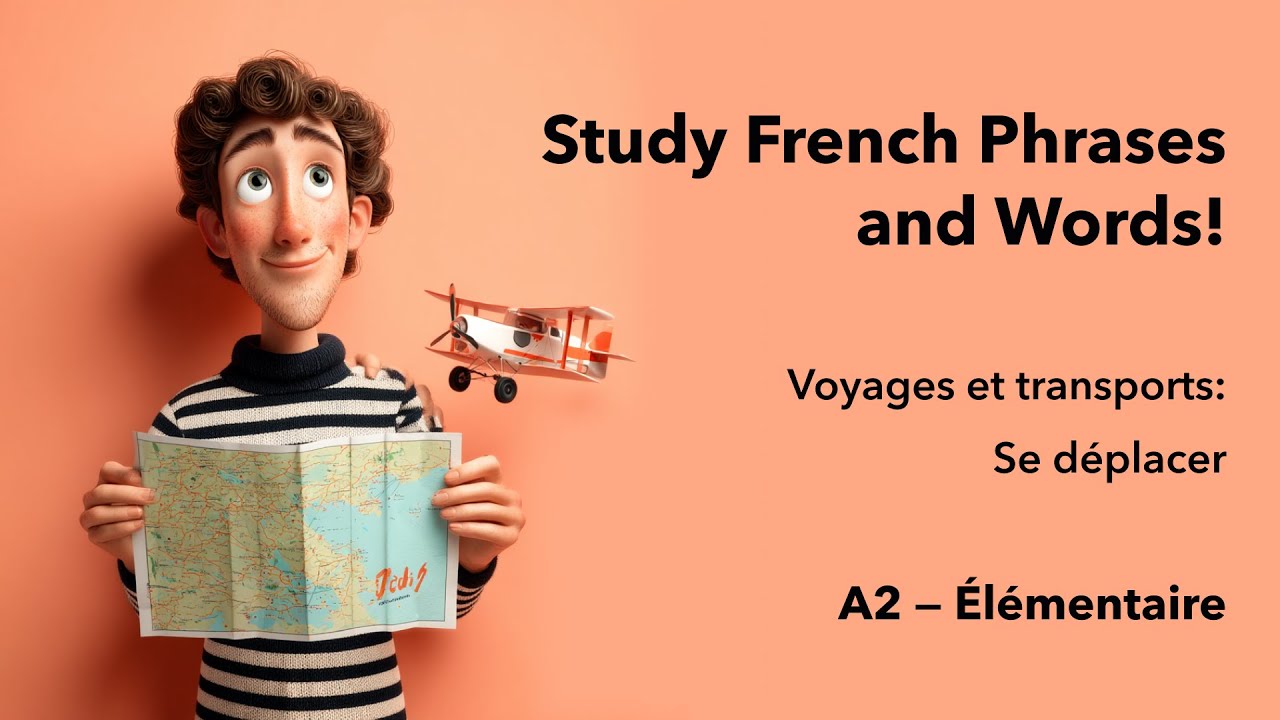 A2 - Travel & Transportation: Getting Around - 2 (Passive French Learning)