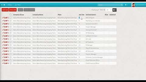 How to create a Job Title in HRMS and Payroll.