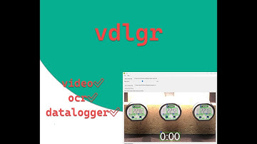 vdlgr  (Video Data Logger) App Demo