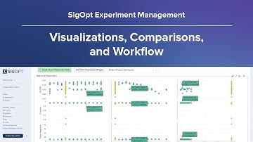 Visualizations, Comparisons, and Workflow with Experiment Management