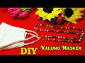 DIY TALI MASKER MUTIARA || Beaded Strap Mask Tutorial