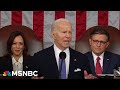 President Biden takes a blowtorch to Trump and Republicans unpopular agenda in State of the Union