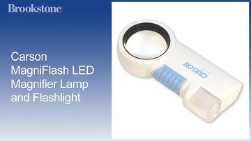 Carson MagniFlash LED Magnifier Lamp and Flashlight