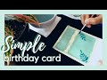 14. DIY Wish Card | Painting Simple Birthday Card with Watercolour 🎁 | Paint with Me #10