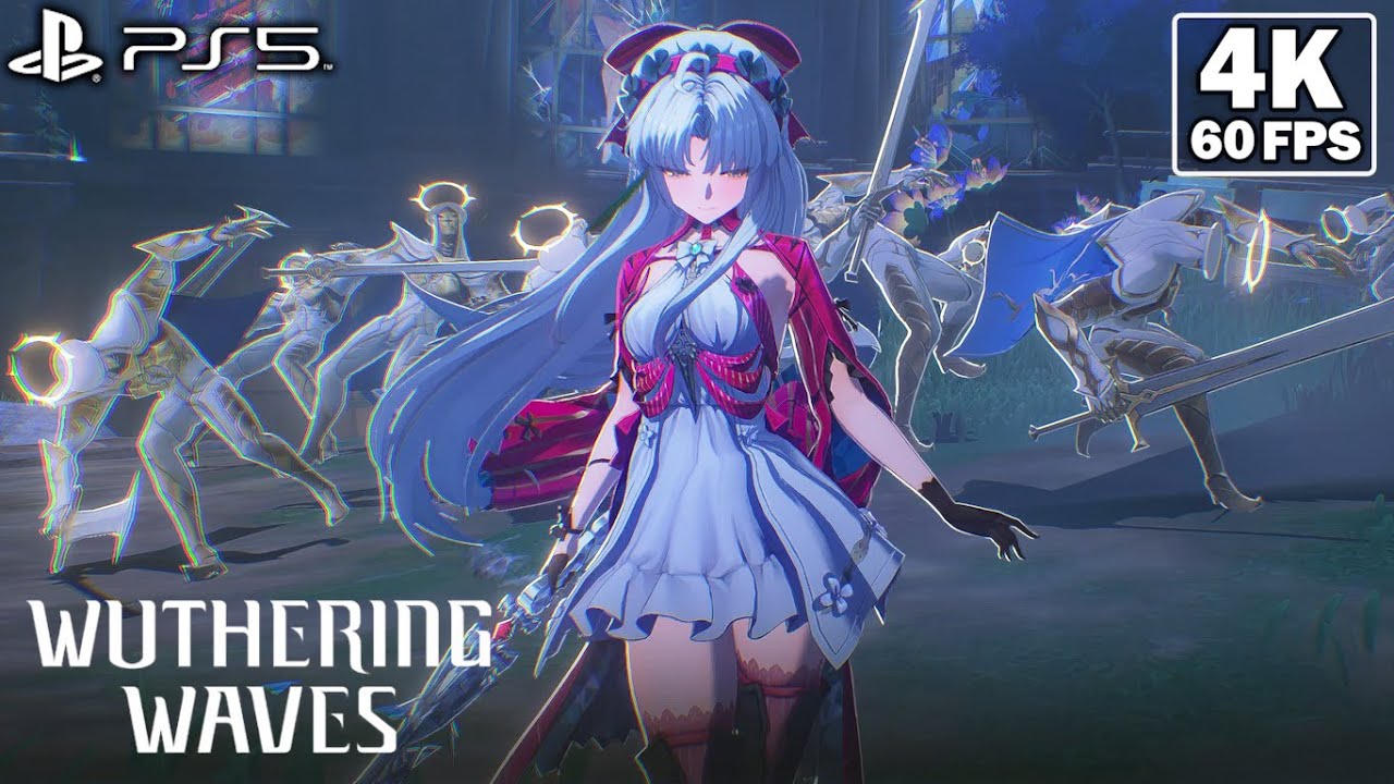 WUTHERING WAVES PS5 | 2.0 Version | Carlotta vs Echoes Cinematic Cutscene