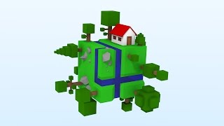 Low Poly Planet #1 | Blender