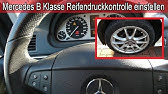 Mercedes B Klasse Uhr Einstellen Datum Stellen Anleitung Uhr Und Datum Im Auto Tacho Umstellen Youtube