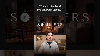 I Built This Animated Hero Section in Claude Code