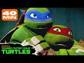 40 MINUTES of Leo and Raph's BEST Bro Moments ❤️💙 | Teenage Mutant Ninja Turtles