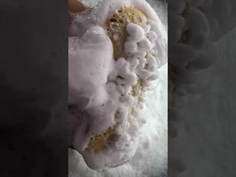 マダム石鹸🧼🌹🫧#asmr #泡の音 #spongeasmr #soap#soapasmr