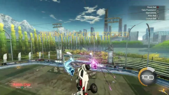 Ceiling shot, flip reset, double touch