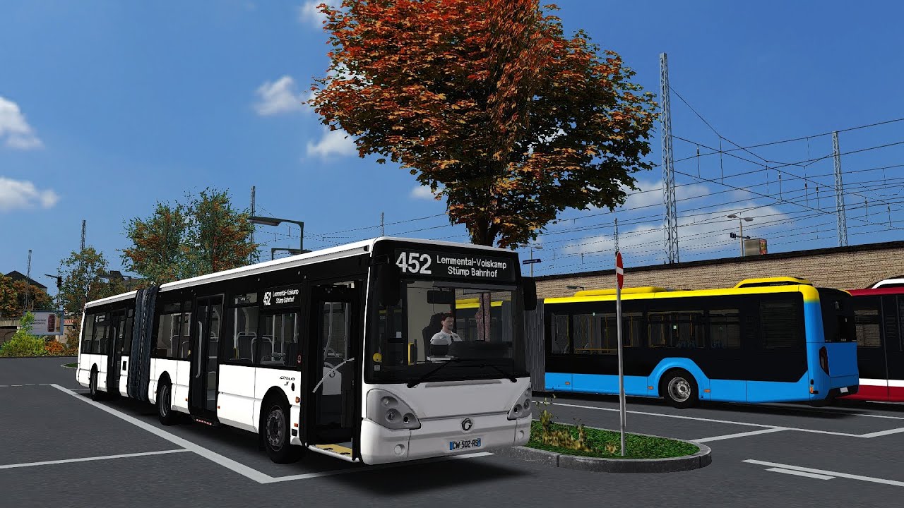 [OMSI 2] #197 | Ligne 452 | Irisbus Citelis 18 EEV ZF - YouTube